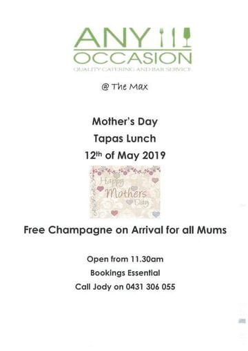 Any Occasion Mother's Day Tapas
